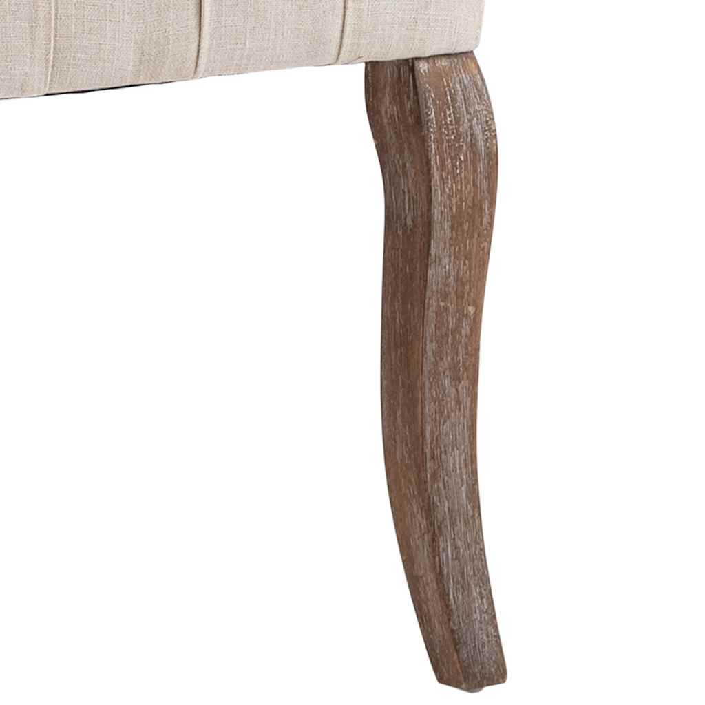 vidaXL Scaune de bucătărie, 2 buc., bej, textil cu aspect de pânză vidaXL Scaune de bucătărie, 2 buc., bej, textil cu aspect de pânză