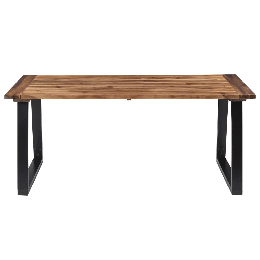 vidaXL Masă de bucătărie, 180 x 90 cm, lemn masiv de acacia vidaXL Masă de bucătărie, 180 x 90 cm, lemn masiv de acacia