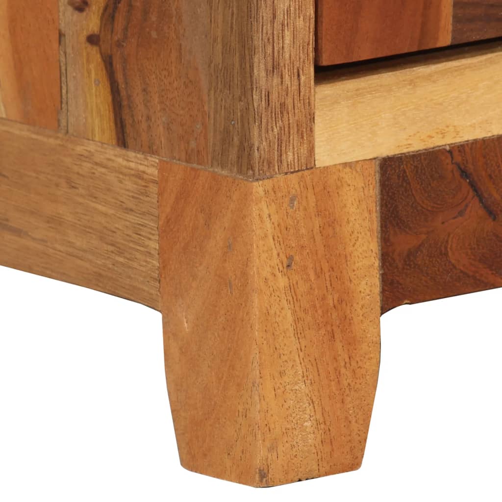 vidaXL Noptieră, 40 x 30 x 50 cm, lemn masiv reciclat vidaXL Noptieră, 40 x 30 x 50 cm, lemn masiv reciclat