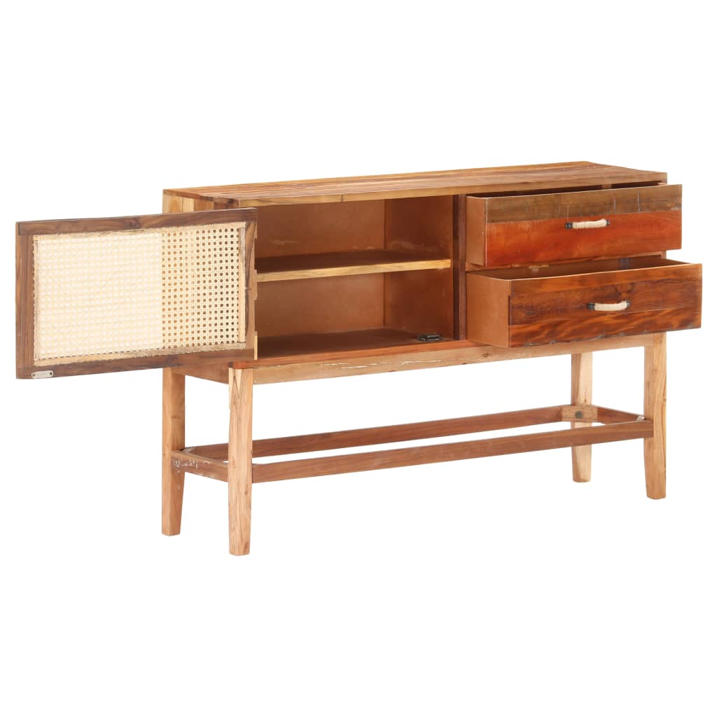 vidaXL Servantă, 118x30x76 cm, lemn masiv reciclat vidaXL Servantă, 118x30x76 cm, lemn masiv reciclat