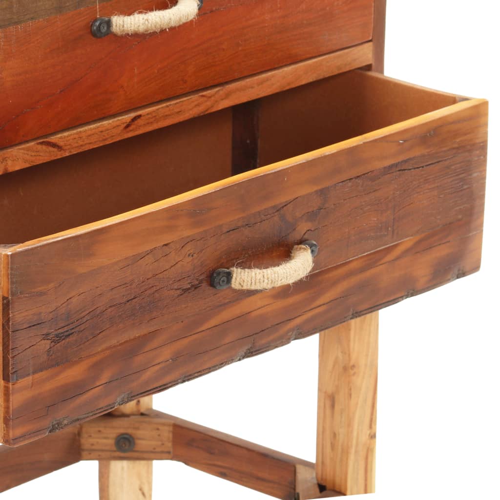 vidaXL Servantă, 118x30x76 cm, lemn masiv reciclat vidaXL Servantă, 118x30x76 cm, lemn masiv reciclat