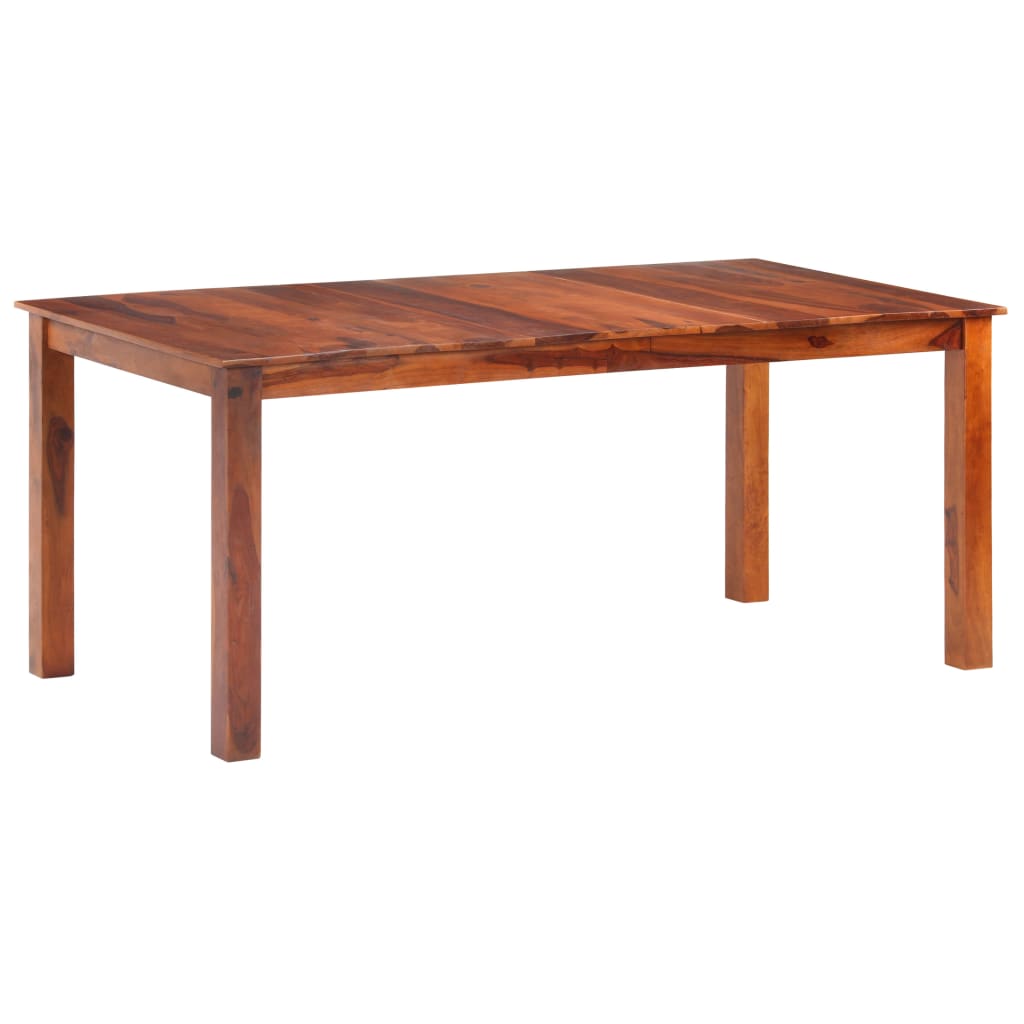 vidaXL Masă de bucătărie, 180x90x76 cm, lemn masiv vidaXL Masă de bucătărie, 180x90x76 cm, lemn masiv