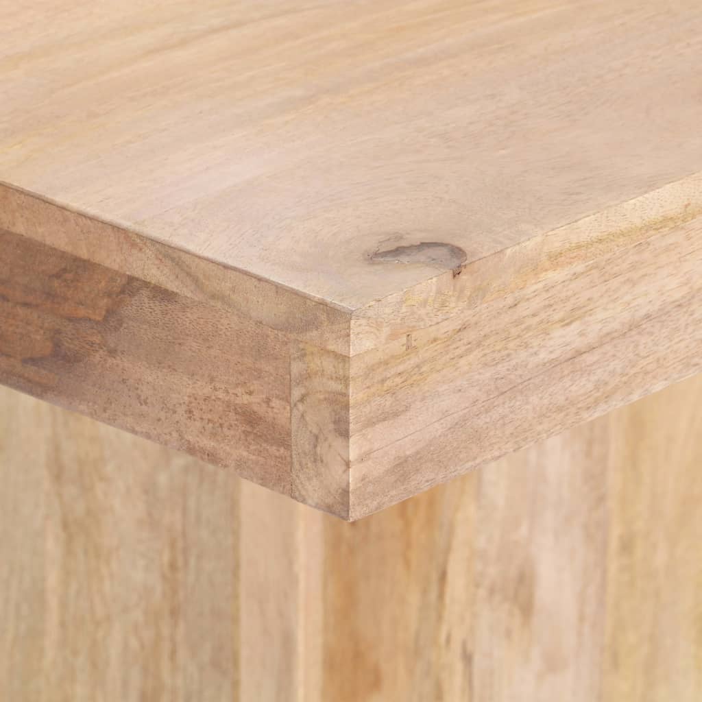 vidaXL Masă de bucătărie, 120x120x77 cm, lemn masiv mango