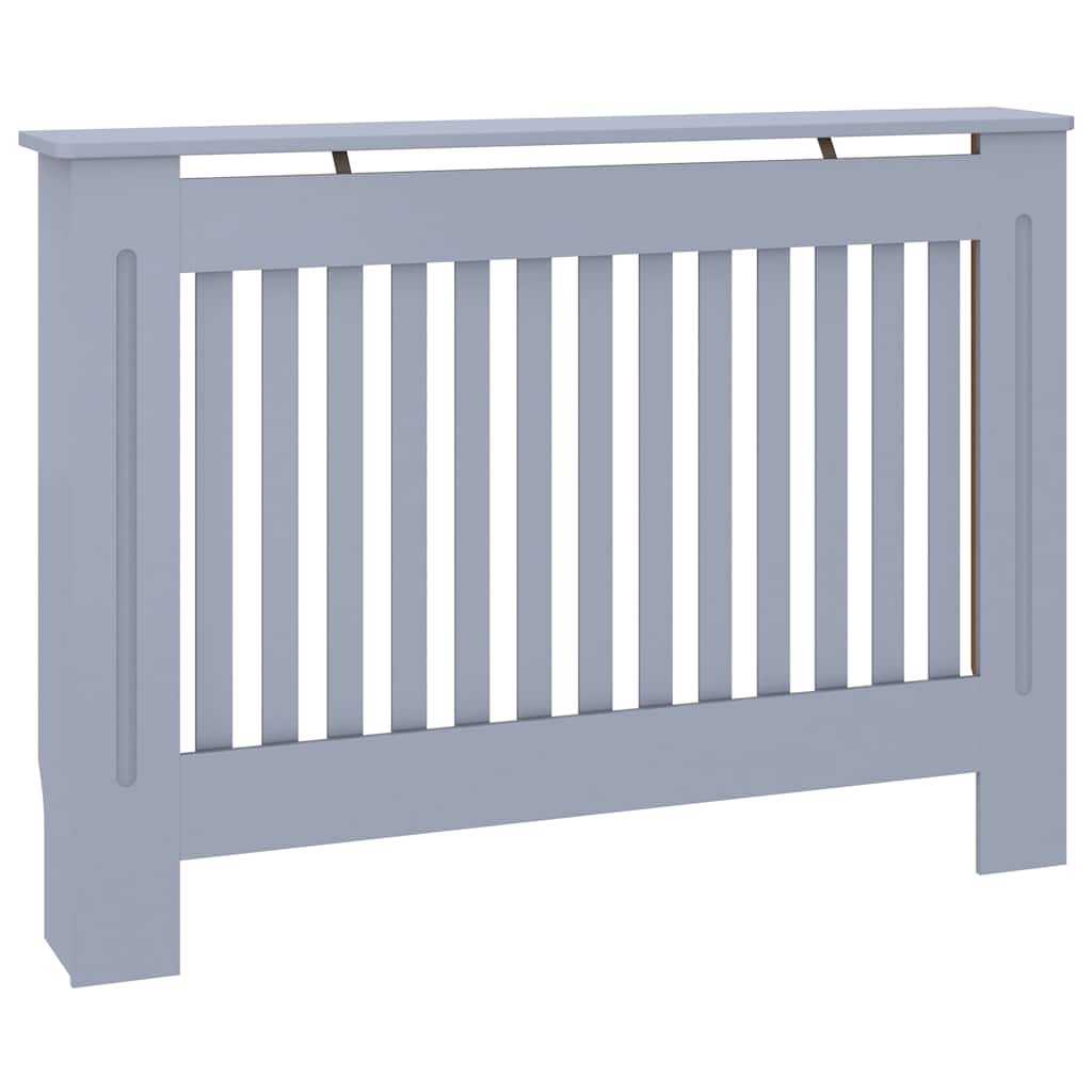 vidaXL Mască pentru calorifer, antracit, 112 x 19 x 81,5 cm, MDF vidaXL Mască pentru calorifer, antracit, 112 x 19 x 81,5 cm, MDF