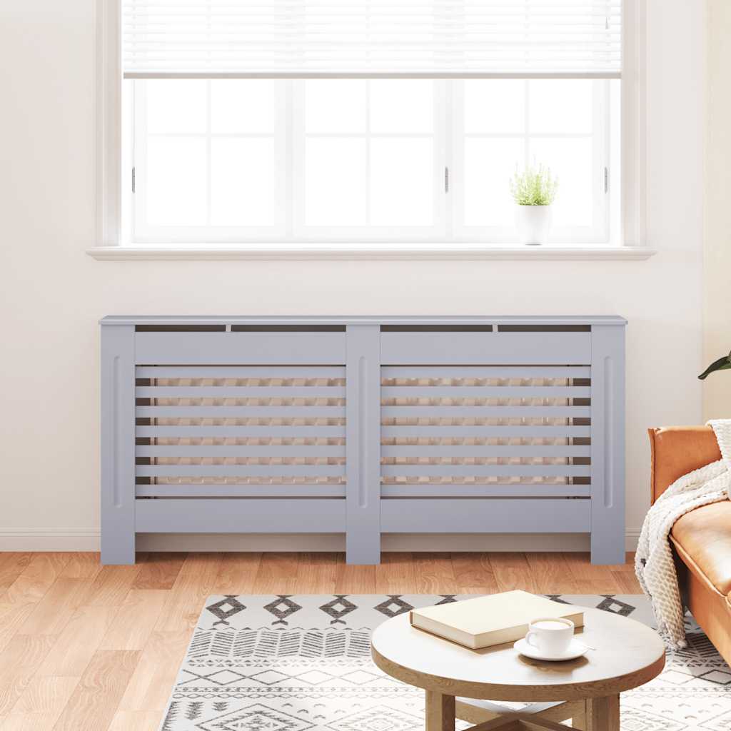 vidaXL Mască pentru calorifer, antracit, 172 x 19 x 81,5 cm, MDF vidaXL Mască pentru calorifer, antracit, 172 x 19 x 81,5 cm, MDF