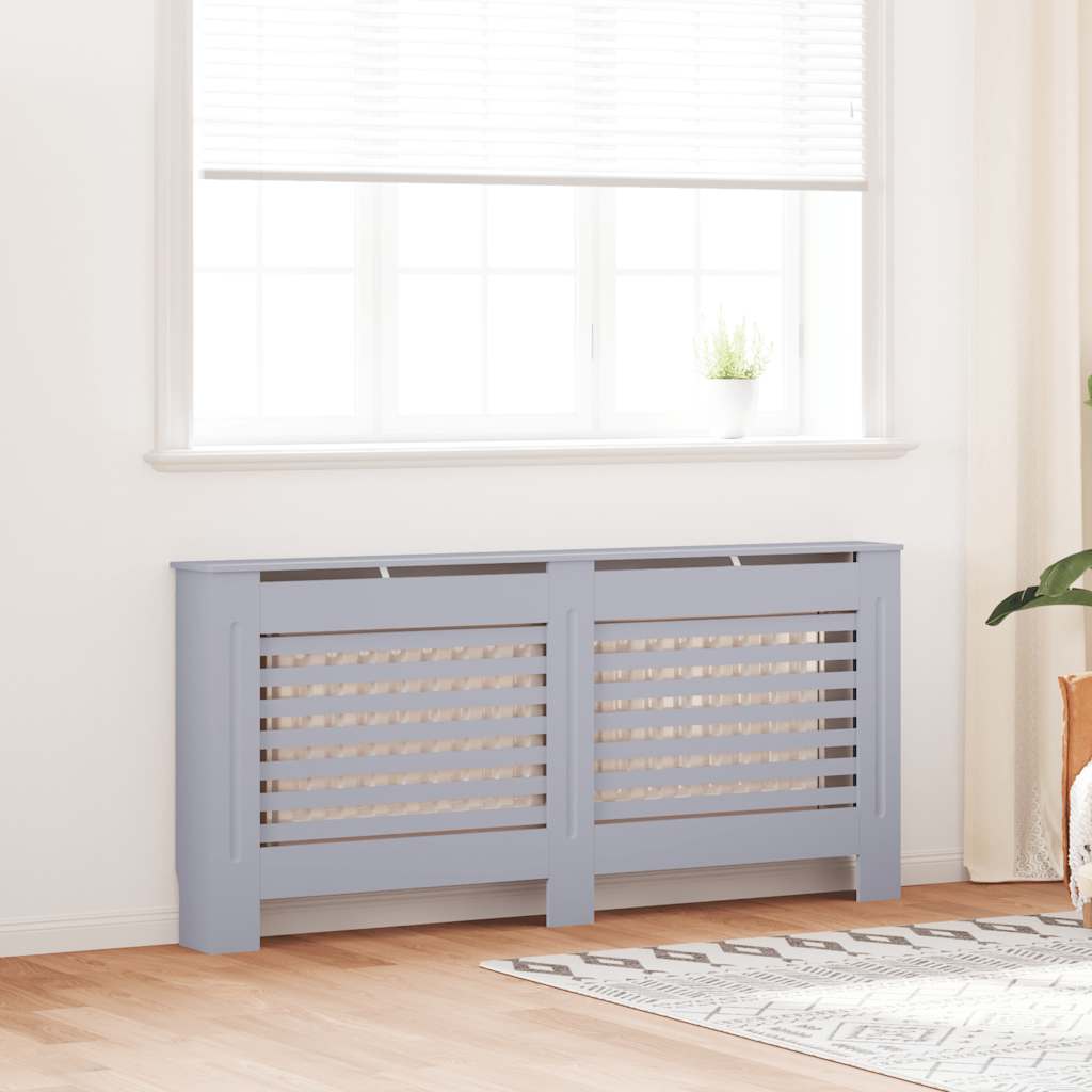 vidaXL Mască pentru calorifer, antracit, 172 x 19 x 81,5 cm, MDF vidaXL Mască pentru calorifer, antracit, 172 x 19 x 81,5 cm, MDF