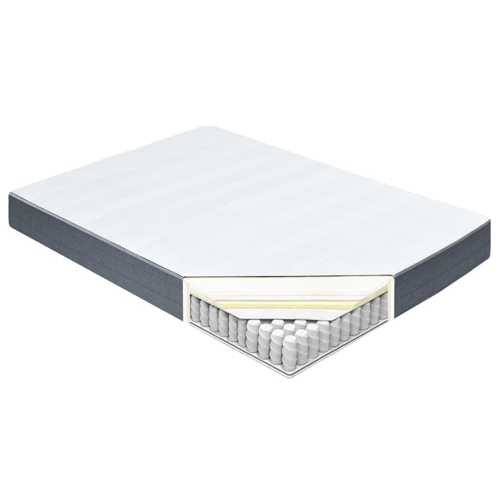 vidaXL Saltea pentru pat cu arcuri, 200 x 160 x 20 cm vidaXL Saltea pentru pat cu arcuri, 200 x 160 x 20 cm
