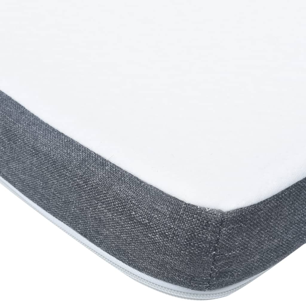 vidaXL Topper saltea pentru pat continental 200x120x5 cm moale mediu vidaXL Topper saltea pentru pat continental 200x120x5 cm moale mediu