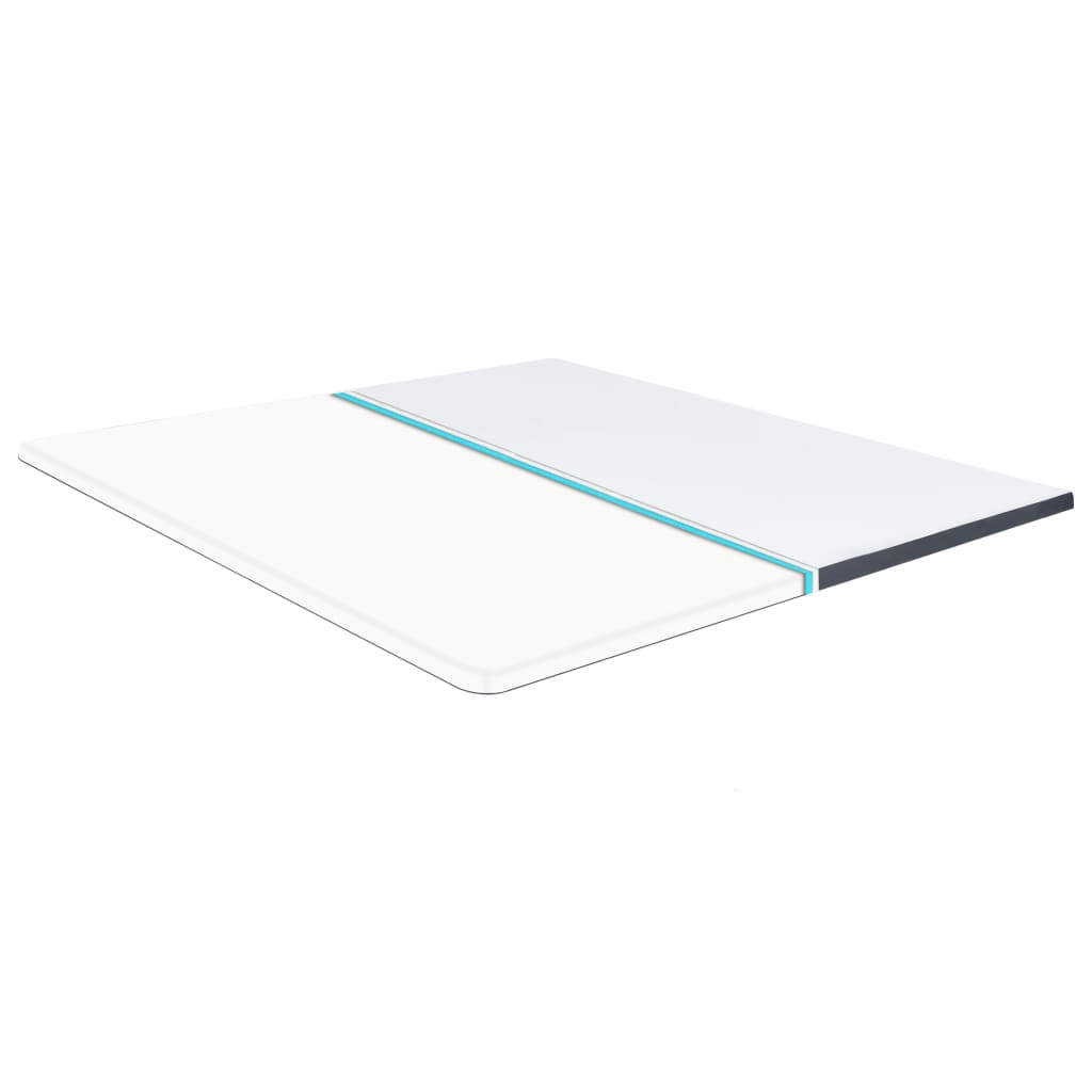 vidaXL Topper saltea pentru pat continental 200x160x5 cm moale mediu vidaXL Topper saltea pentru pat continental 200x160x5 cm moale mediu