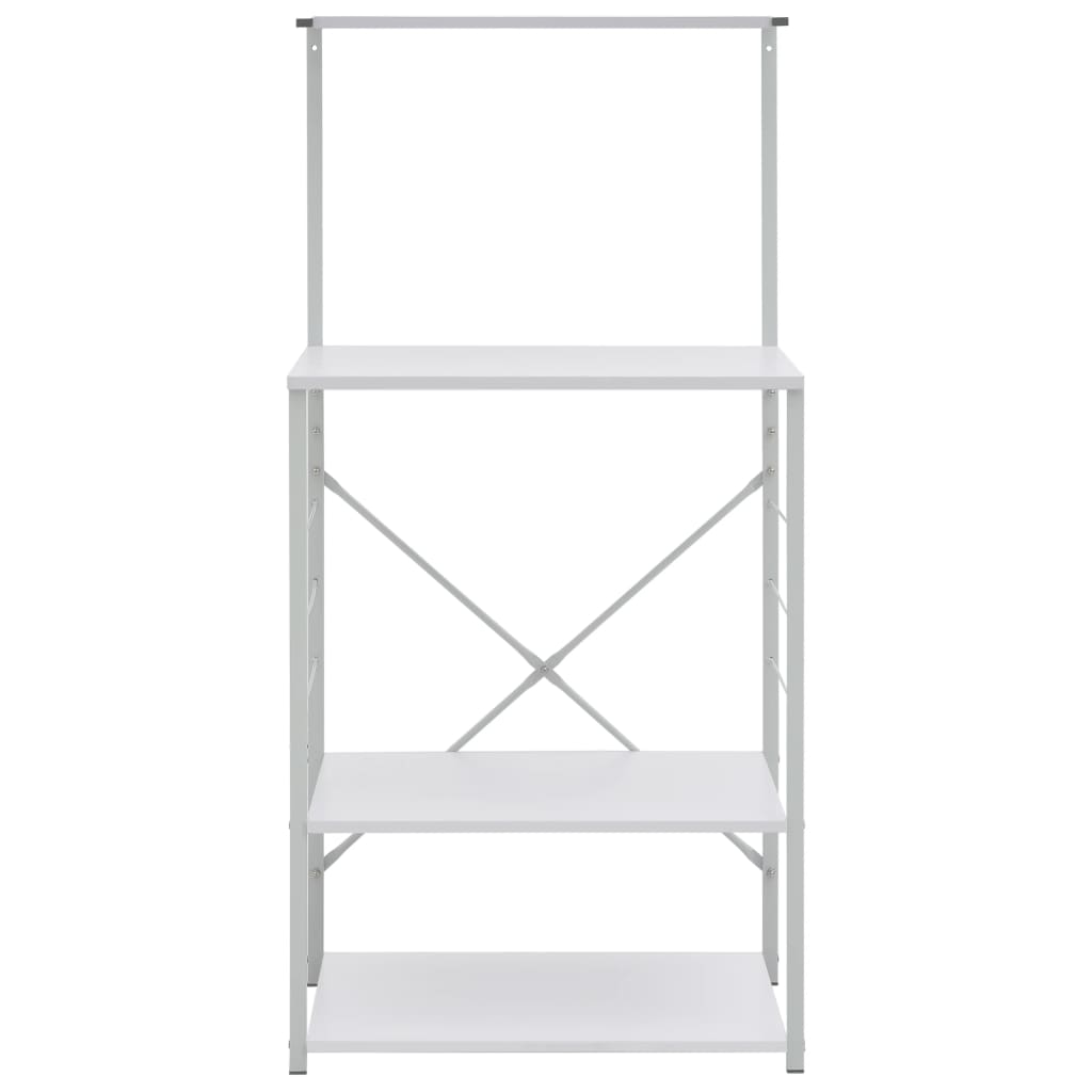 vidaXL Dulap cuptor microunde, alb, 60x39,6x123 cm, lemn prelucrat vidaXL Dulap cuptor microunde, alb, 60x39,6x123 cm, lemn prelucrat