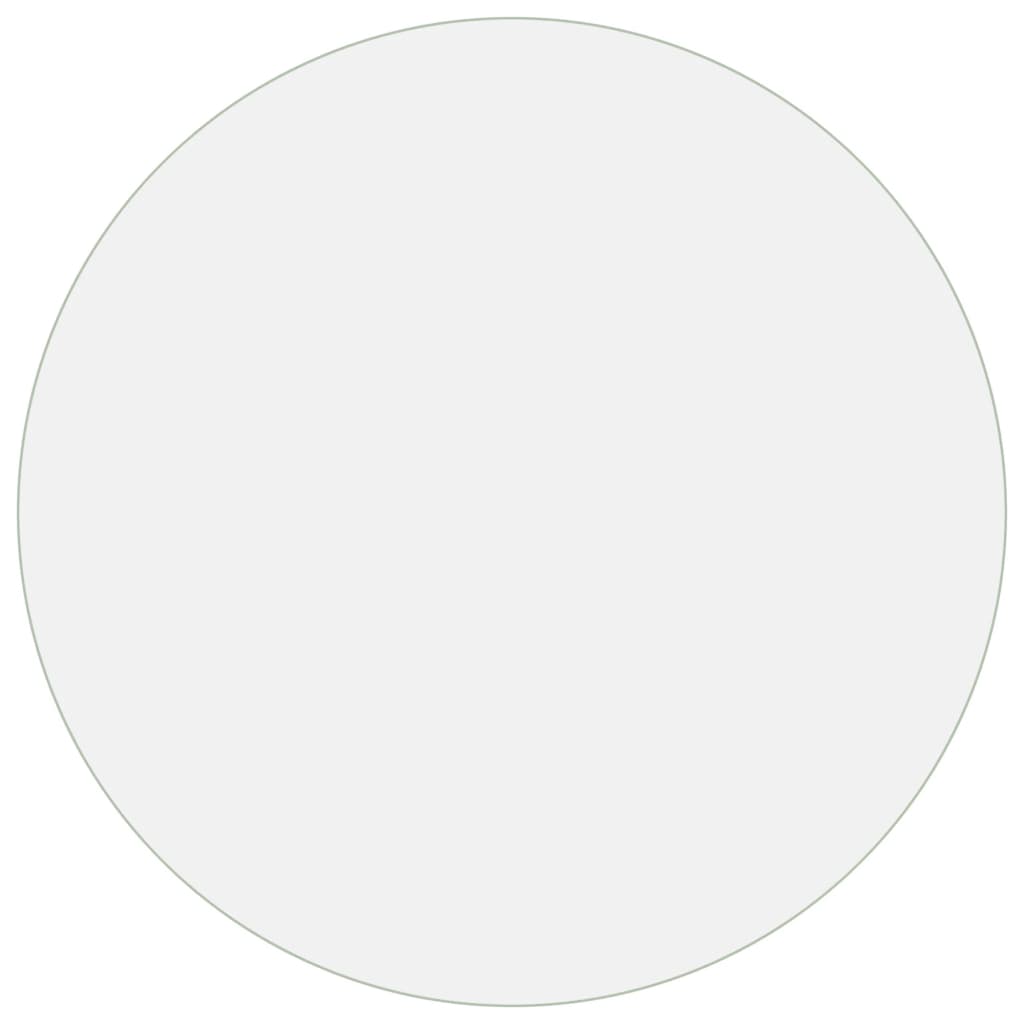 vidaXL Folie de protecție masă, mat, Ø 90 cm, PVC, 2 mm vidaXL Folie de protecție masă, mat, Ø 90 cm, PVC, 2 mm