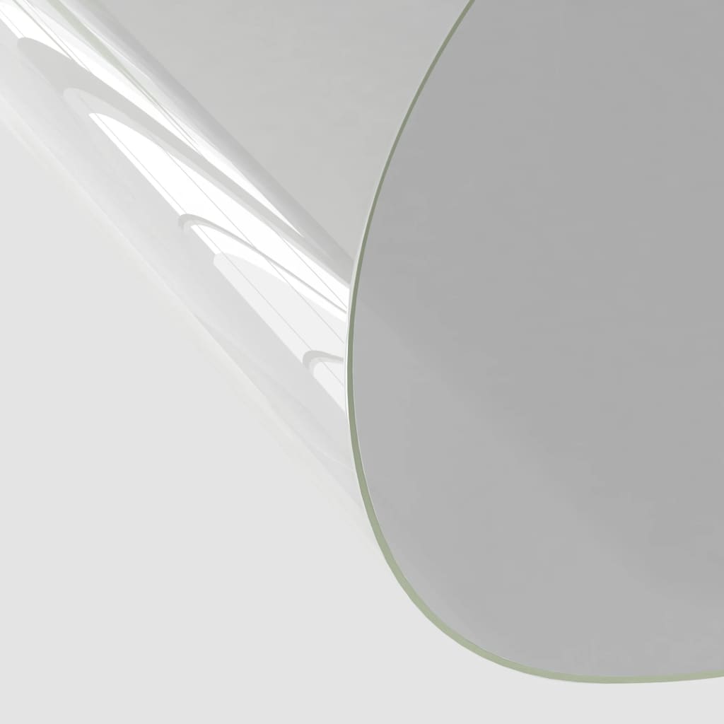 vidaXL Folie de protecție masă, transparent, Ø 110 cm, PVC, 2 mm vidaXL Folie de protecție masă, transparent, Ø 110 cm, PVC, 2 mm