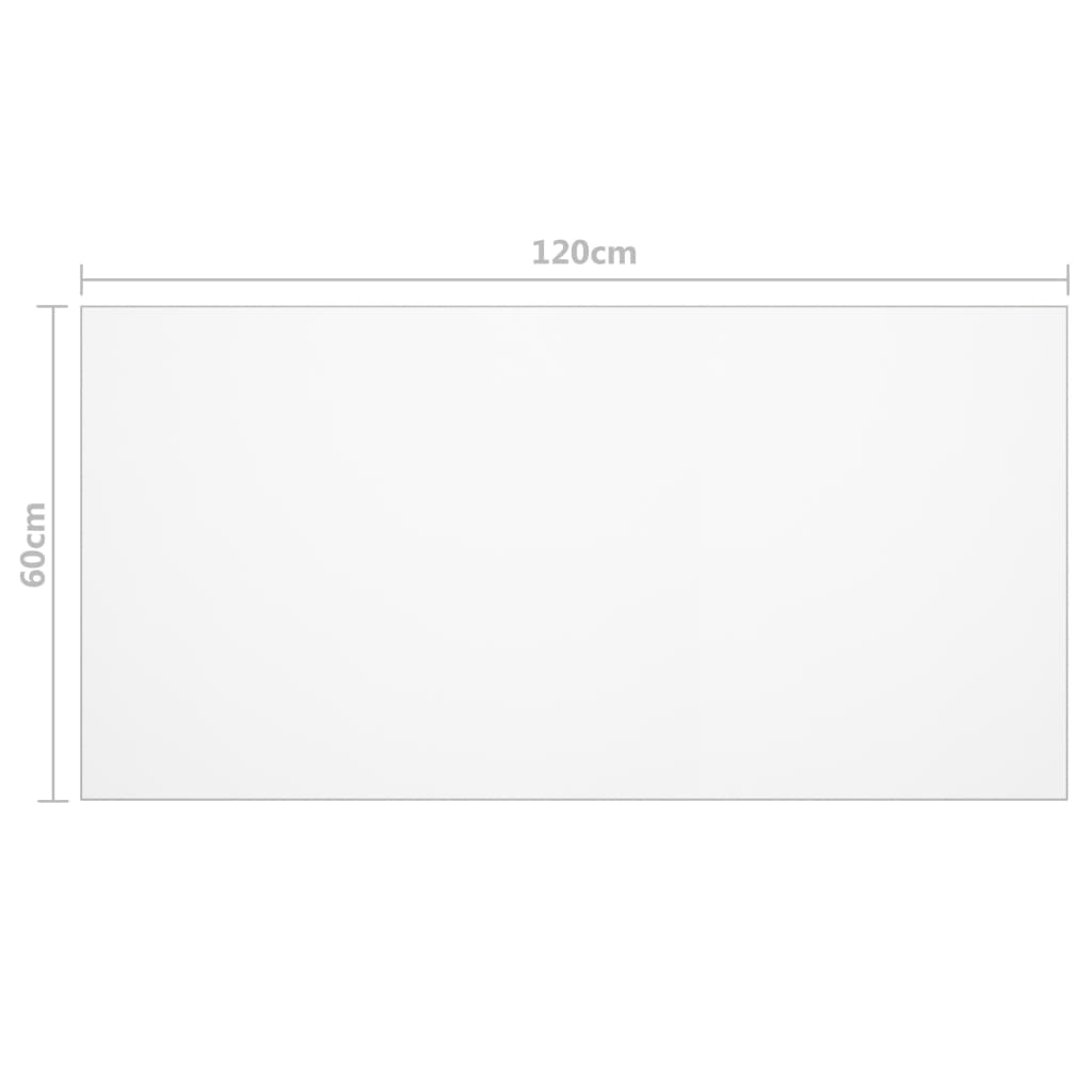 vidaXL Folie de protecție masă, mat, 120 x 60 cm, PVC, 2 mm vidaXL Folie de protecție masă, mat, 120 x 60 cm, PVC, 2 mm