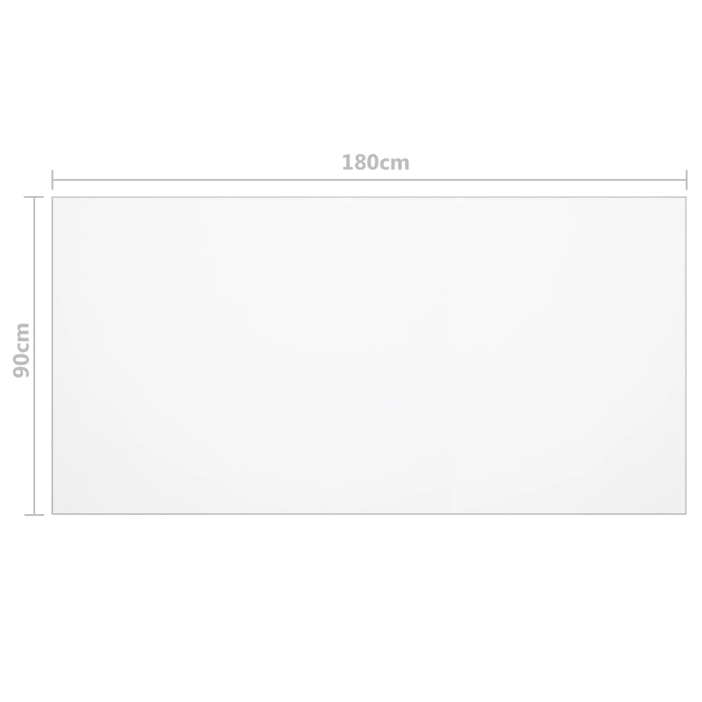 vidaXL Folie de protecție masă, mat, 180 x 90 cm, PVC, 2 mm vidaXL Folie de protecție masă, mat, 180 x 90 cm, PVC, 2 mm