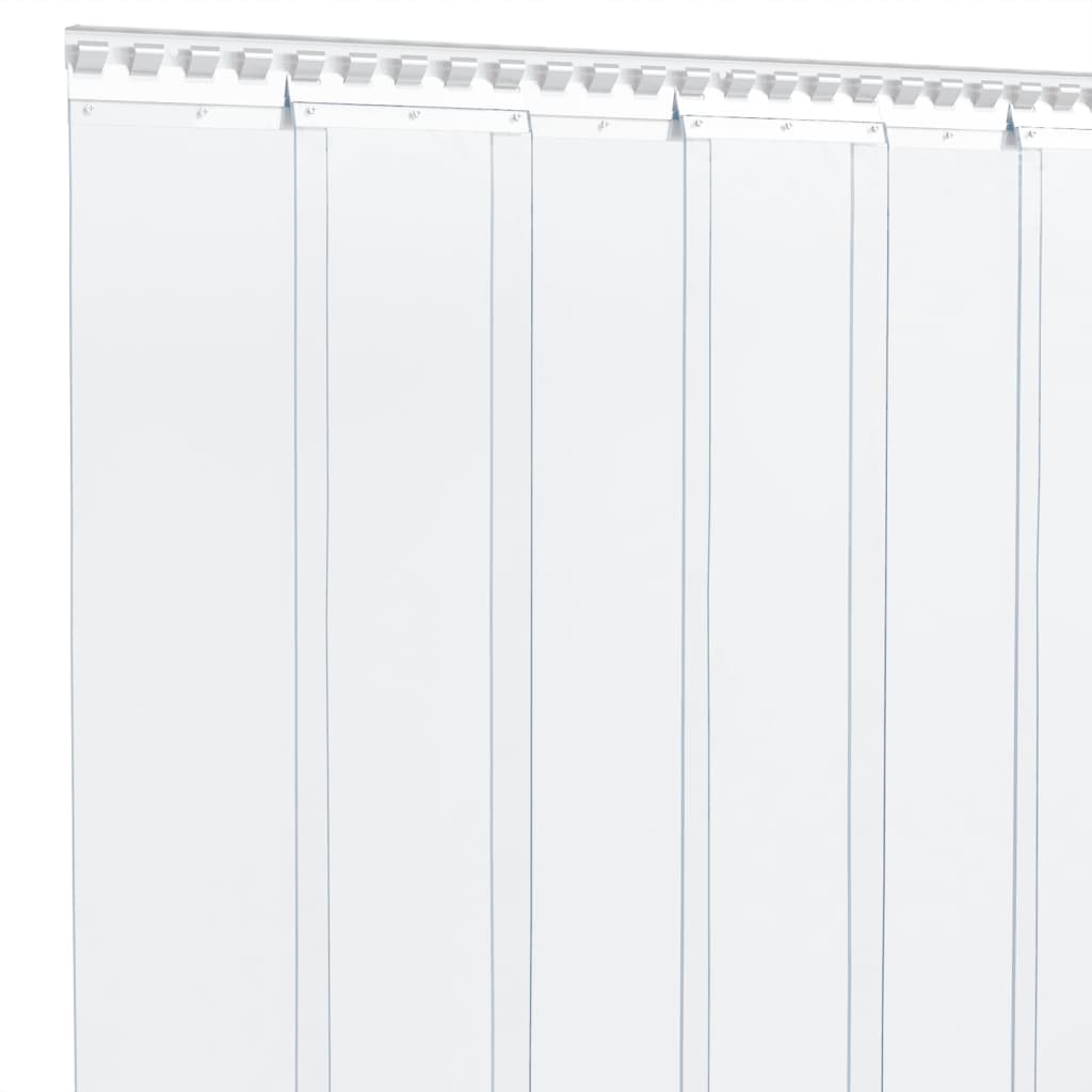 vidaXL Rolă de perdea din benzi, 2 mm x 200 mm, PVC, 25 m vidaXL Rolă de perdea din benzi, 2 mm x 200 mm, PVC, 25 m