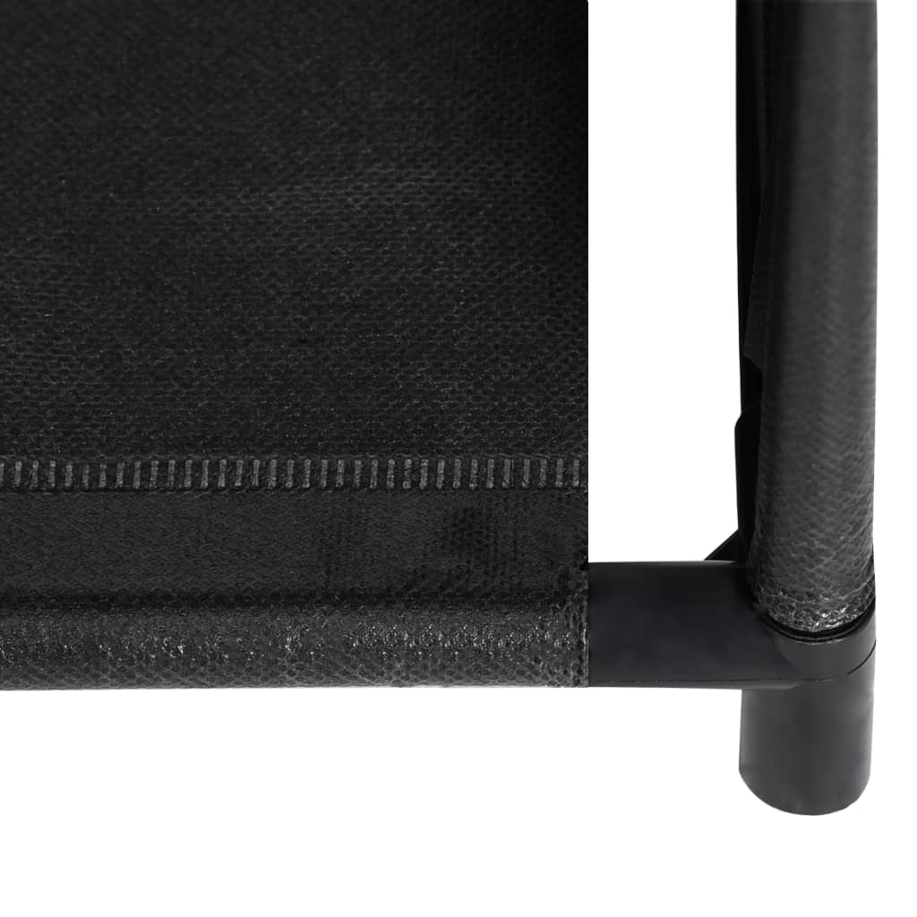 vidaXL Raft pentru expunere în scări, 130x45x170 cm, material textil