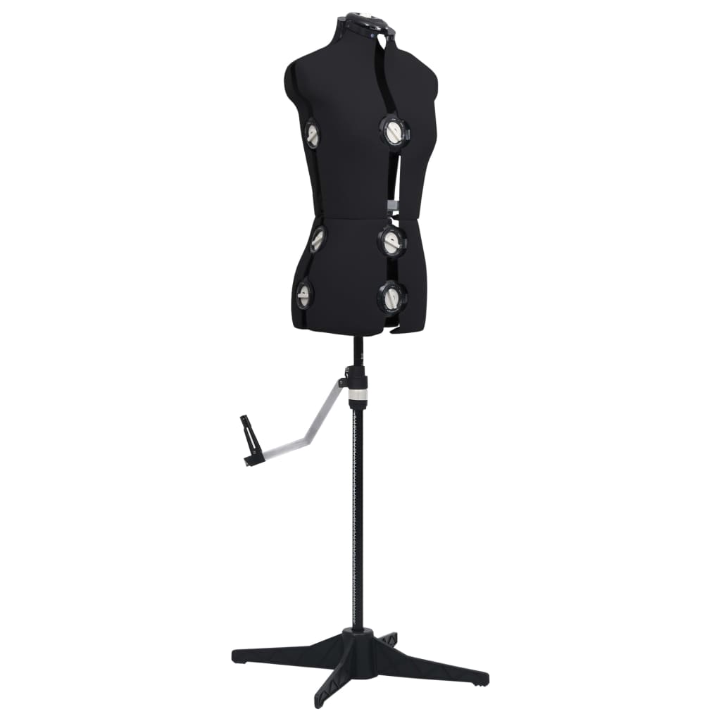 vidaXL Formă pentru rochie femeie reglabilă negru, dimensiune S 33-40 vidaXL Formă pentru rochie femeie reglabilă negru, dimensiune S 33-40