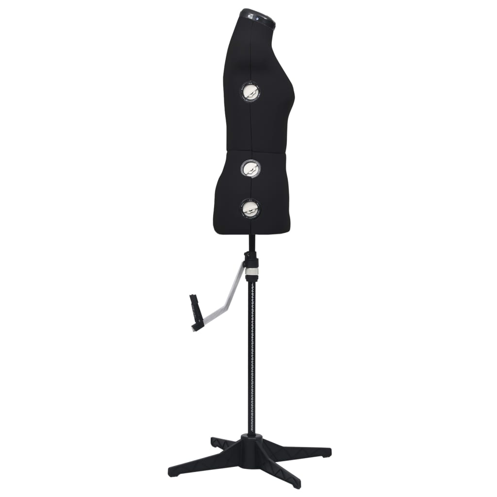 vidaXL Formă pentru rochie femeie reglabilă negru, dimensiune S 33-40 vidaXL Formă pentru rochie femeie reglabilă negru, dimensiune S 33-40