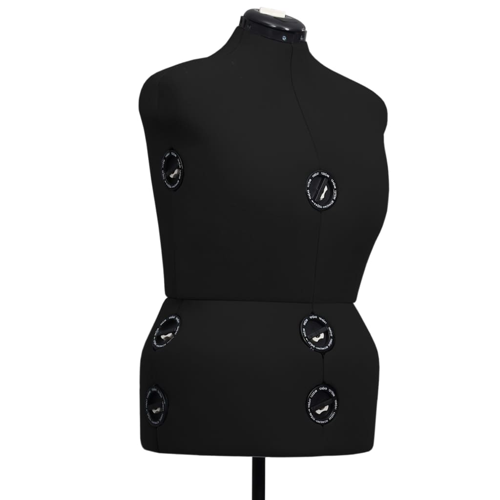 vidaXL Formă pentru rochie femeie reglabilă negru, dimensiune L 44-50 vidaXL Formă pentru rochie femeie reglabilă negru, dimensiune L 44-50