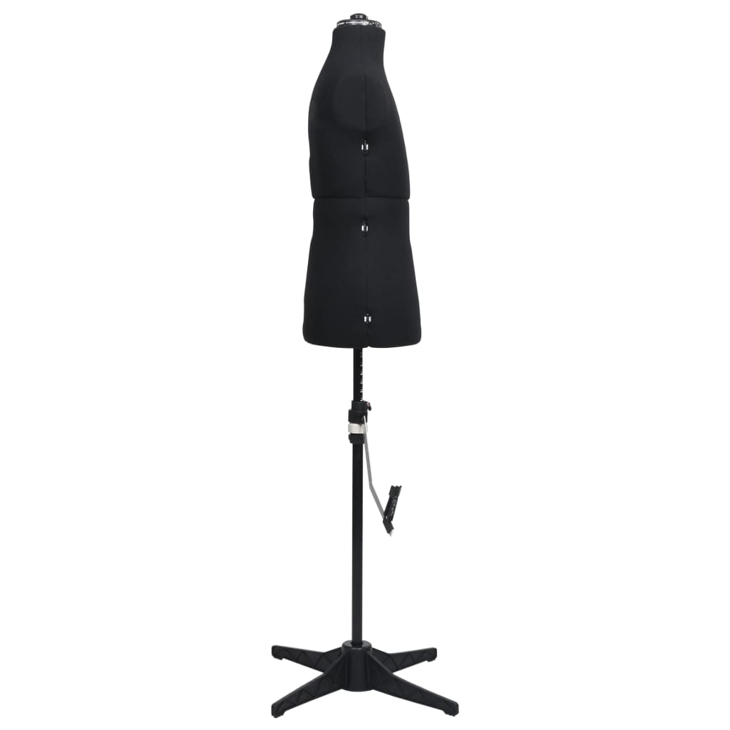 vidaXL Manechin croitorie reglabil bărbați, negru, dimensiune 37-45 vidaXL Manechin croitorie reglabil bărbați, negru, dimensiune 37-45