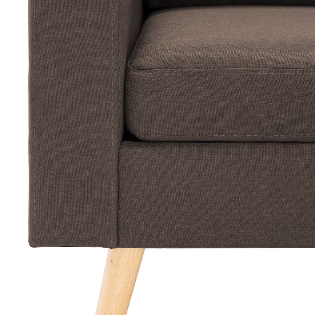 vidaXL Fotoliu, maro, material textil
