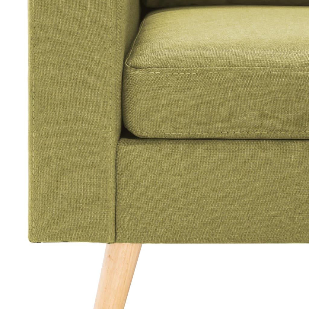 vidaXL Canapea cu 2 locuri, verde, material textil vidaXL Canapea cu 2 locuri, verde, material textil