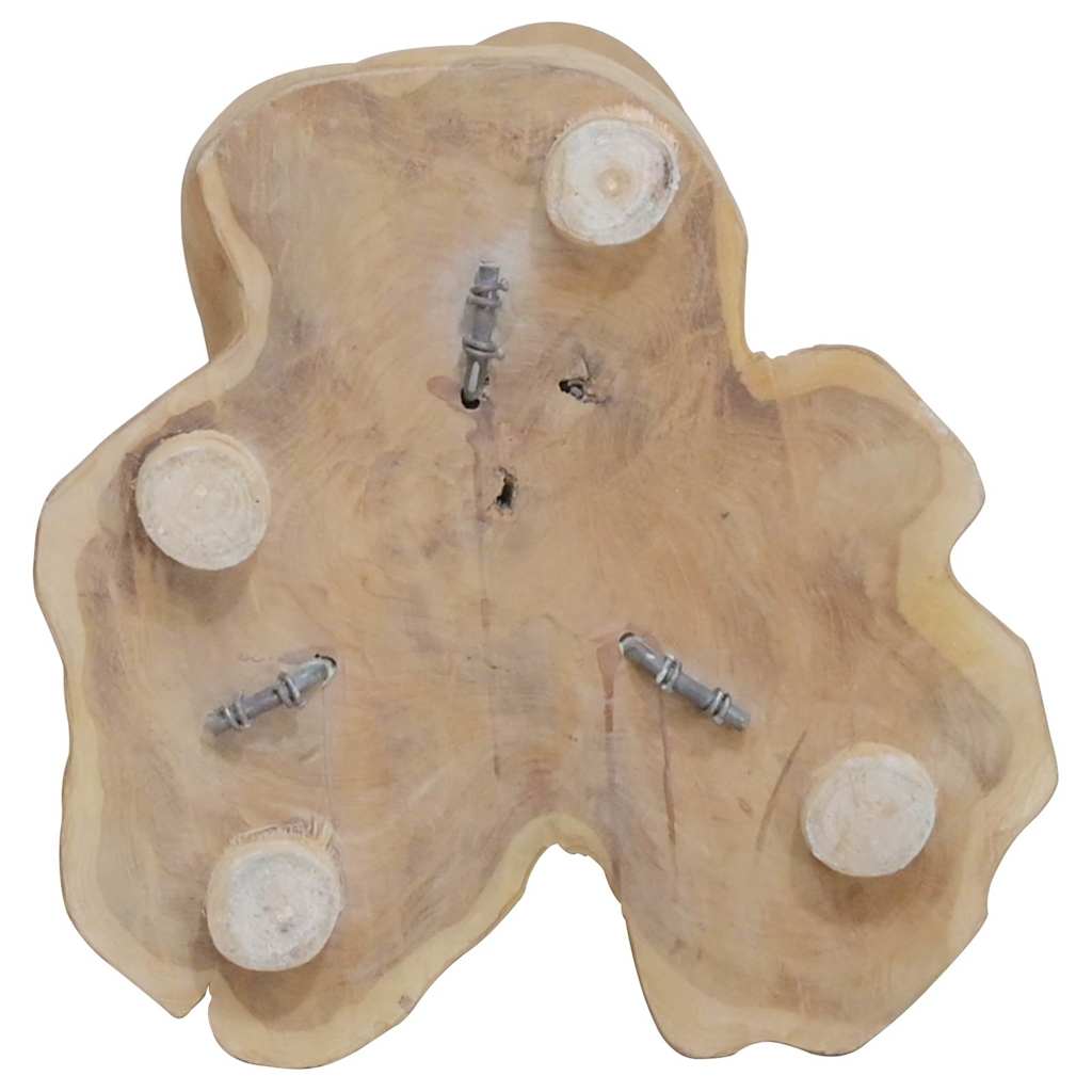 vidaXL Suport 8 sticle de vin, 40 x 30 x 80 cm, lemn masiv de tec