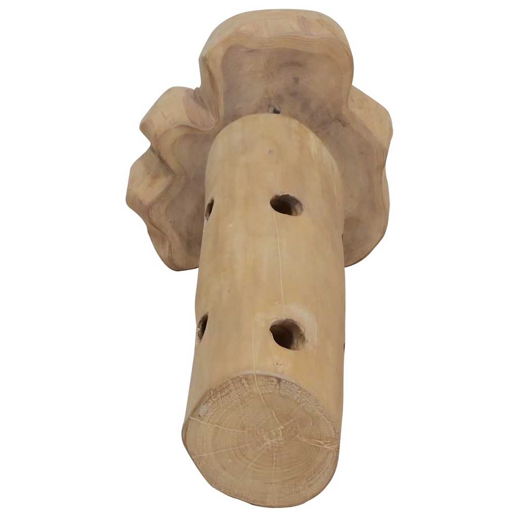 vidaXL Suport 8 sticle de vin, 40 x 30 x 80 cm, lemn masiv de tec