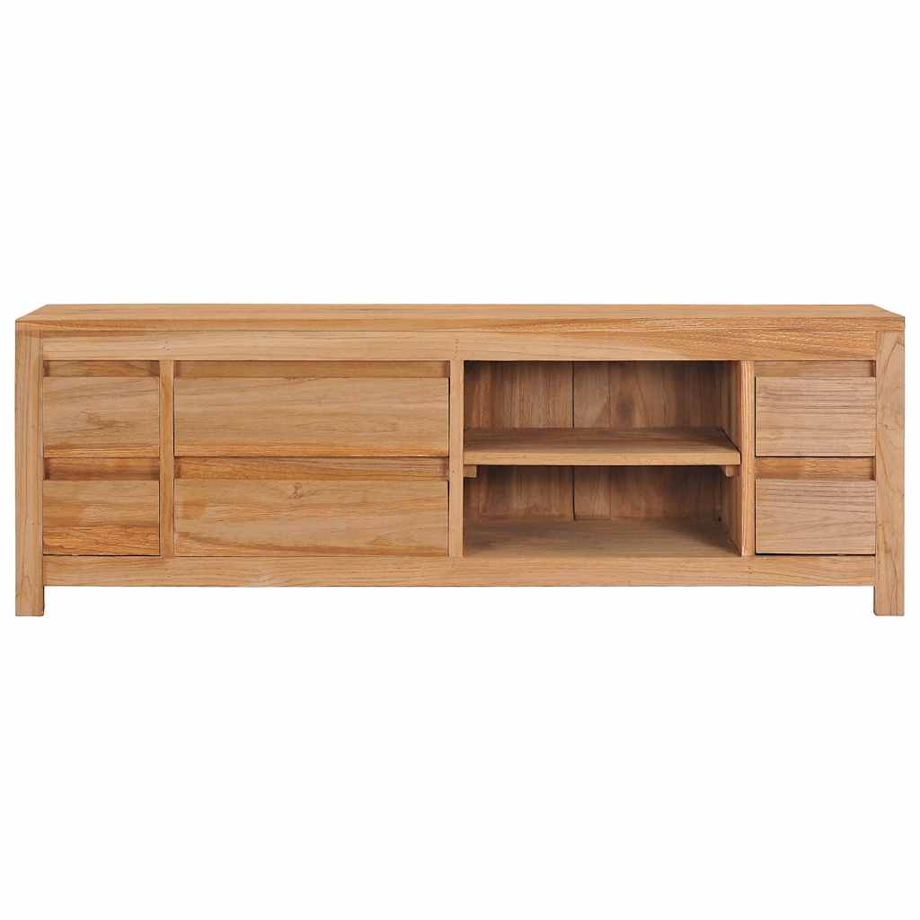 vidaXL Comodă TV, 115 x 30 x 40 cm, lemn masiv de tec vidaXL Comodă TV, 115 x 30 x 40 cm, lemn masiv de tec