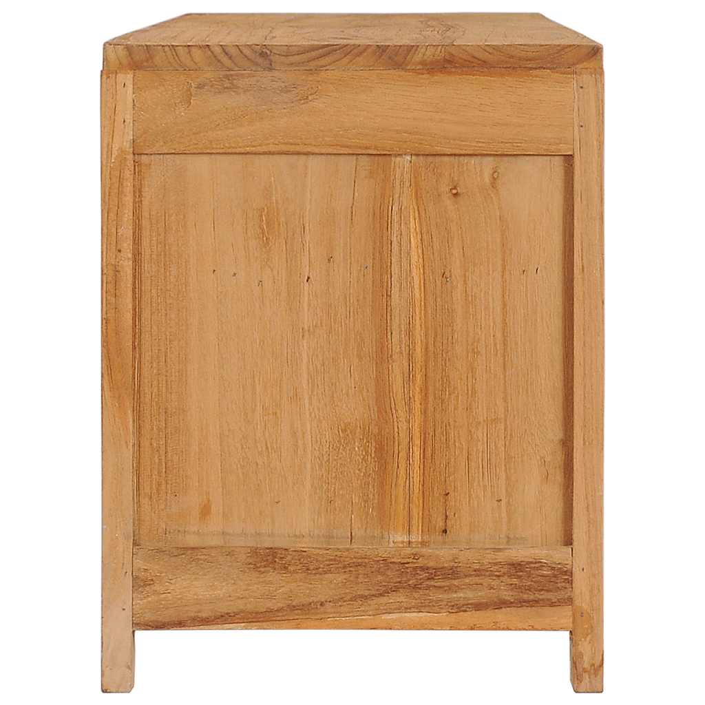 vidaXL Comodă TV, 115 x 30 x 40 cm, lemn masiv de tec vidaXL Comodă TV, 115 x 30 x 40 cm, lemn masiv de tec