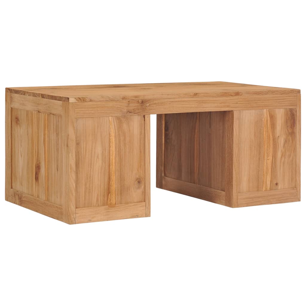 vidaXL Măsuță de cafea, 90x50x40 cm, lemn masiv de tec vidaXL Măsuță de cafea, 90x50x40 cm, lemn masiv de tec