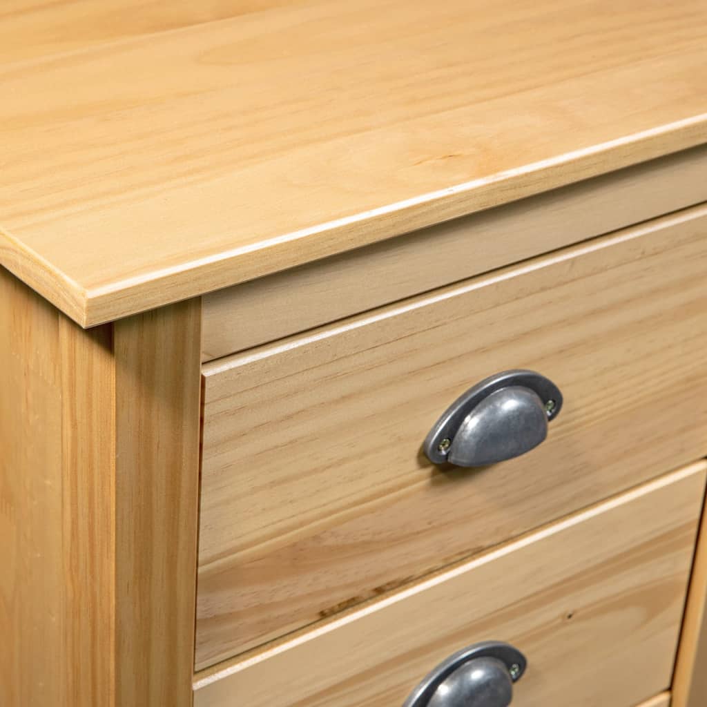 vidaXL Servantă Hill, 46x35x80 cm, lemn masiv de pin