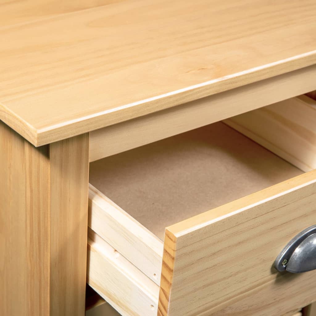 vidaXL Servantă Hill, 46x35x80 cm, lemn masiv de pin