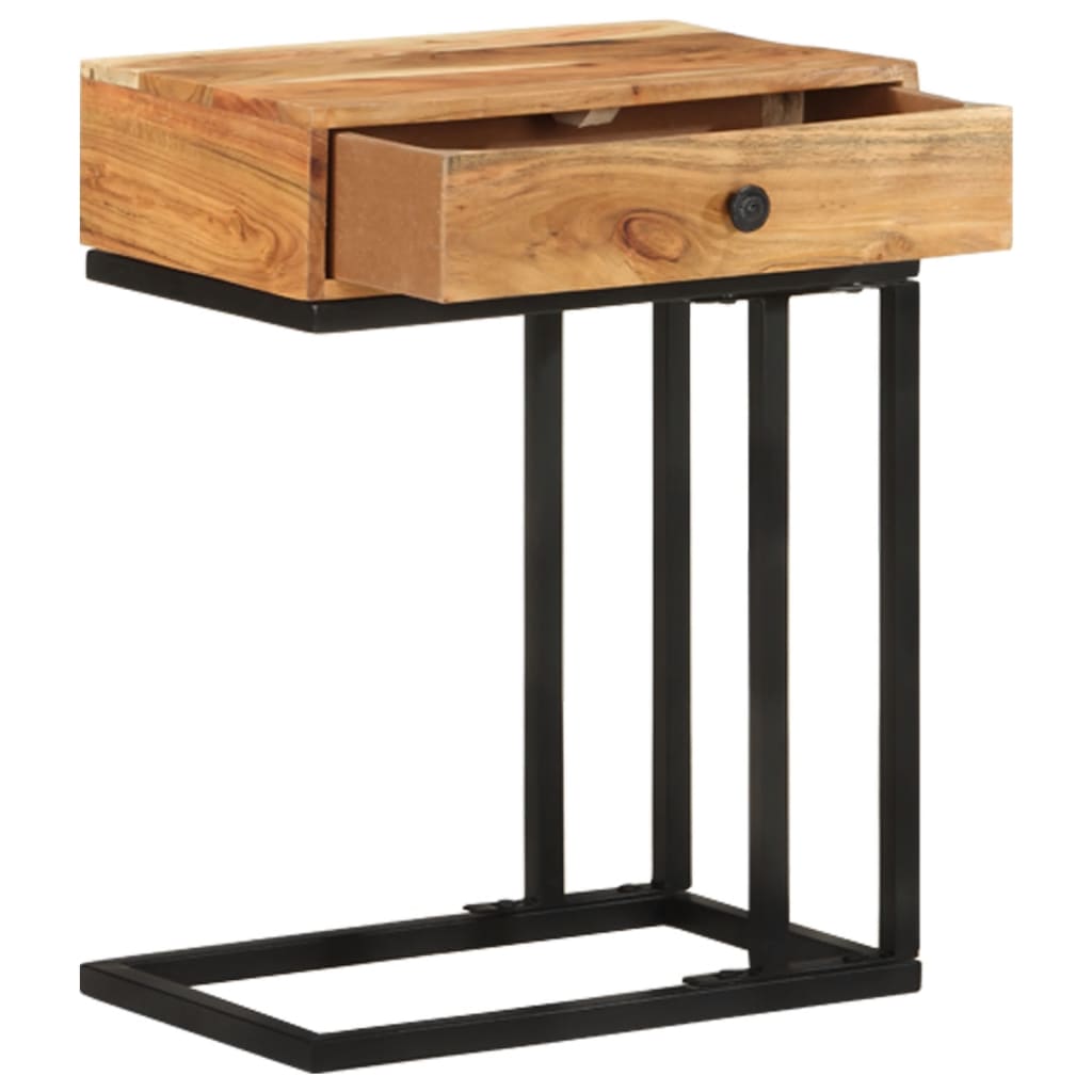 vidaXL Masă laterală formă U, 45 x 30 x 61 cm, lemn masiv de acacia vidaXL Masă laterală formă U, 45 x 30 x 61 cm, lemn masiv de acacia