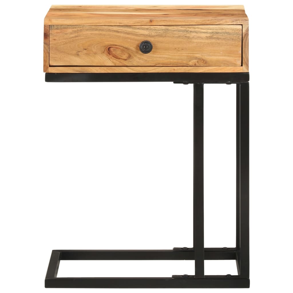 vidaXL Masă laterală formă U, 45 x 30 x 61 cm, lemn masiv de acacia vidaXL Masă laterală formă U, 45 x 30 x 61 cm, lemn masiv de acacia