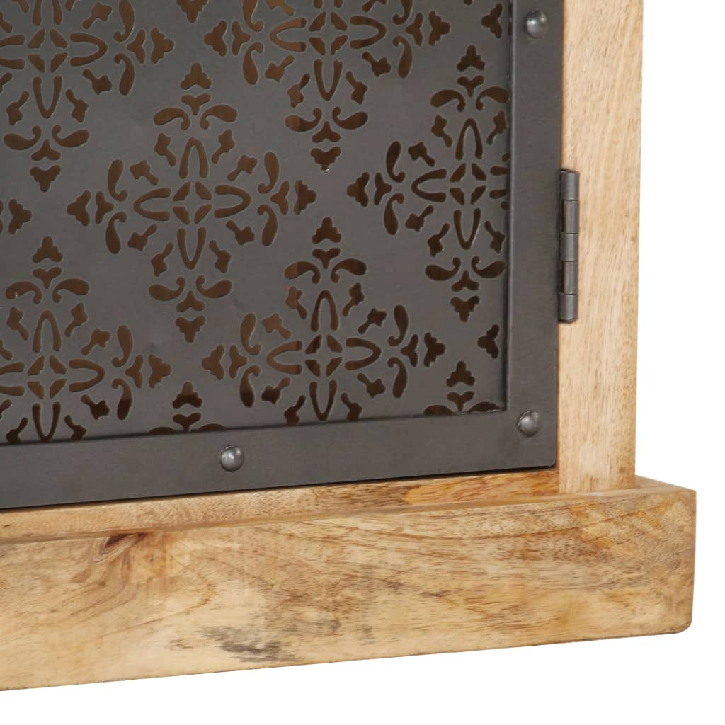 vidaXL Dulap înalt cu ușă, 45 x 32 x 110 cm, lemn masiv de mango