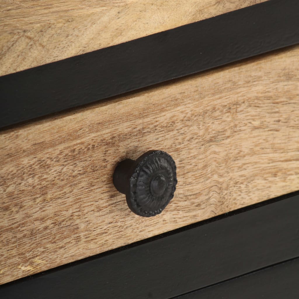 vidaXL Noptieră, 40 x 30 x 50 cm, lemn masiv de mango