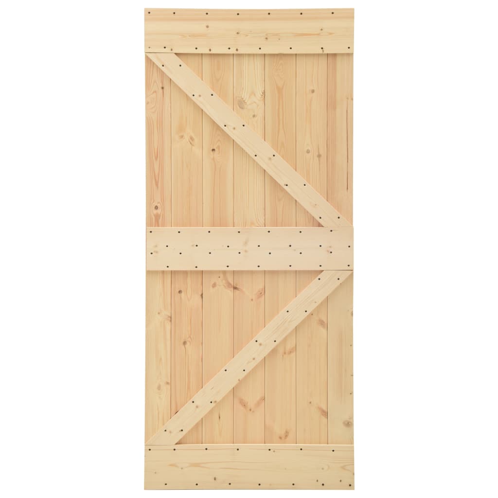 vidaXL Ușă, 80x210 cm, lemn masiv de pin vidaXL Ușă, 80x210 cm, lemn masiv de pin