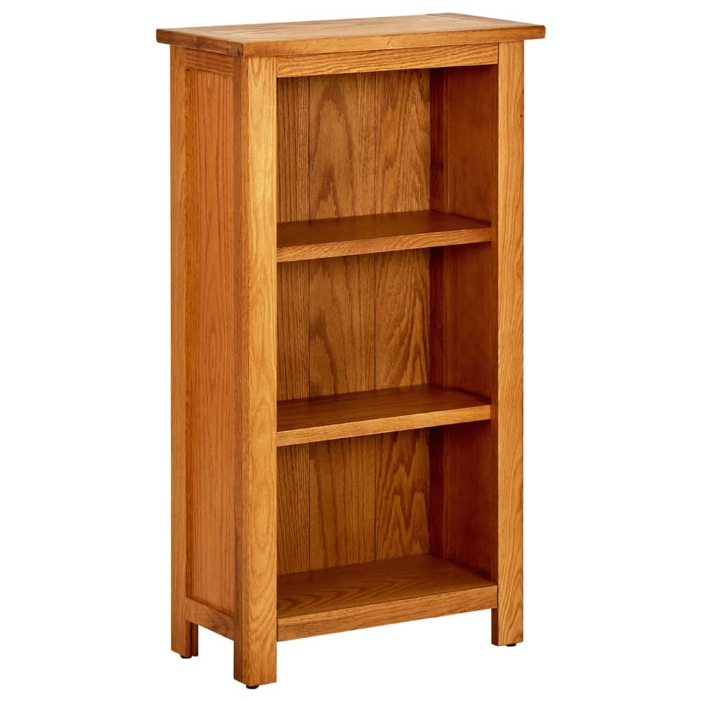 vidaXL Bibliotecă 45x22,5x82 cm, lemn masiv de stejar vidaXL Bibliotecă 45x22,5x82 cm, lemn masiv de stejar