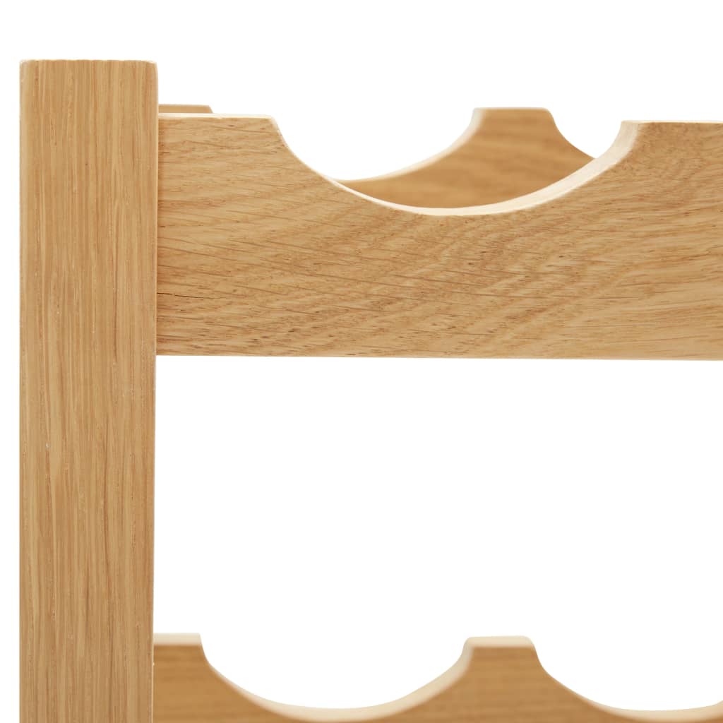 vidaXL Suport 12 sticle de vin, 47 x 21 x 36, lemn masiv de stejar vidaXL Suport 12 sticle de vin, 47 x 21 x 36, lemn masiv de stejar