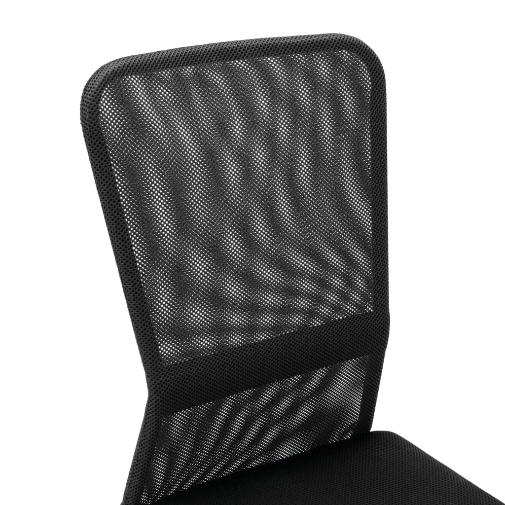 vidaXL Scaun de birou, negru, 44x52x100 cm, plasă textil vidaXL Scaun de birou, negru, 44x52x100 cm, plasă textil