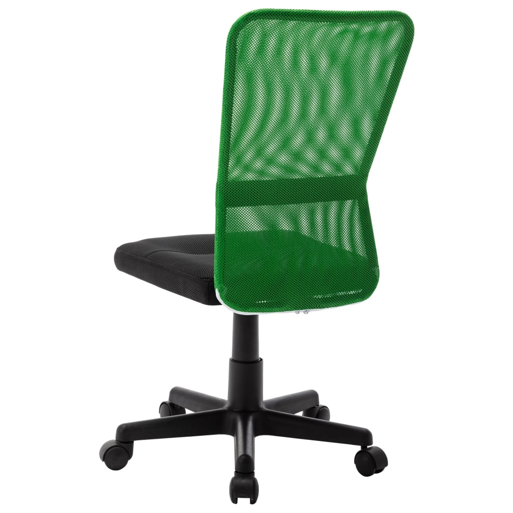 vidaXL Scaun de birou, negru și verde, 44x52x100 cm, plasă textilă vidaXL Scaun de birou, negru și verde, 44x52x100 cm, plasă textilă