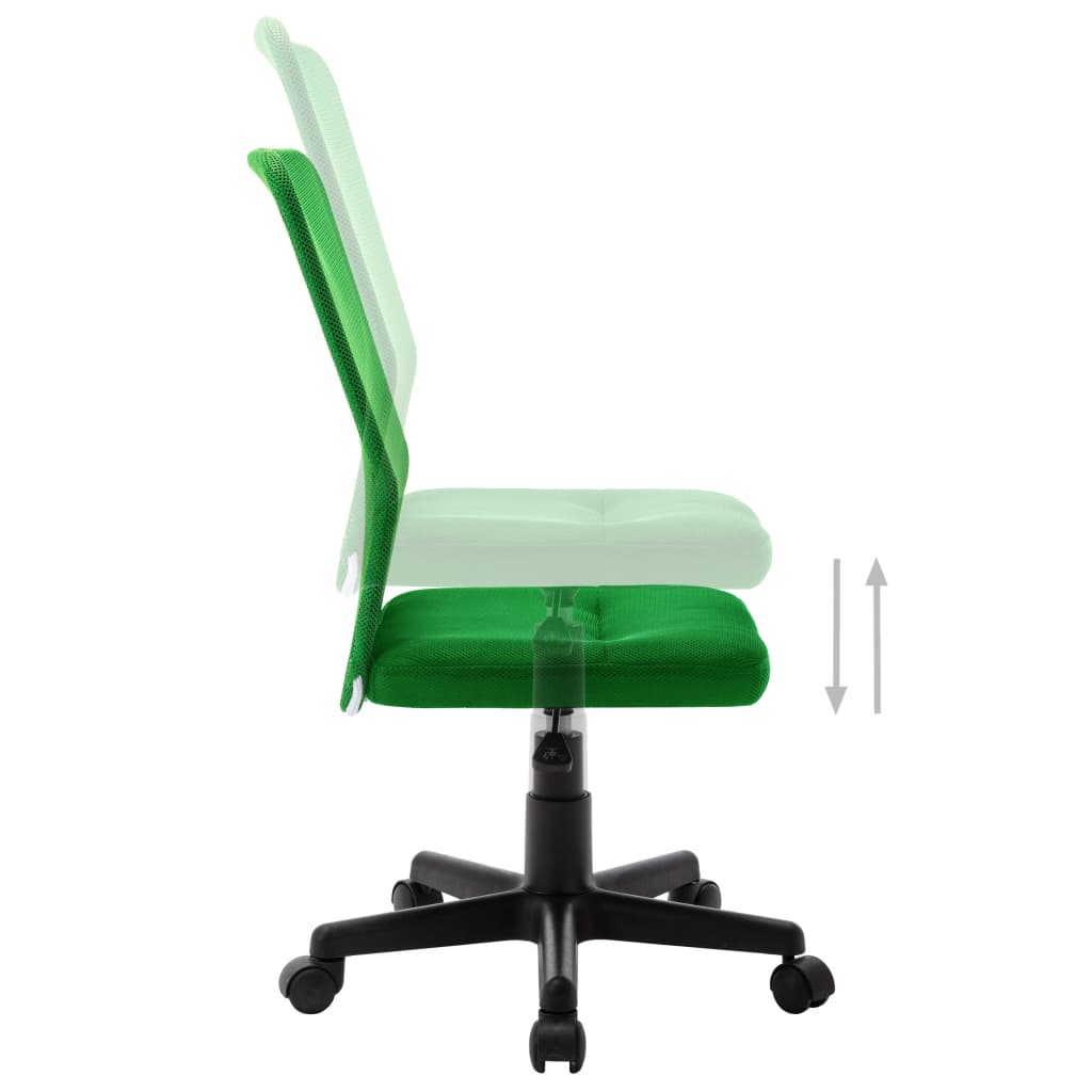 vidaXL Scaun de birou, verde, 44 x 52 x 100 cm, plasă textilă vidaXL Scaun de birou, verde, 44 x 52 x 100 cm, plasă textilă