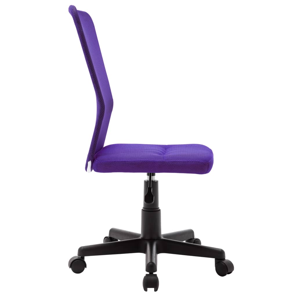 vidaXL Scaun de birou, violet, 44x52x100 cm, țesătură plasă vidaXL Scaun de birou, violet, 44x52x100 cm, țesătură plasă