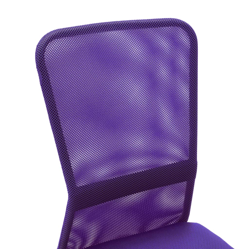 vidaXL Scaun de birou, violet, 44x52x100 cm, țesătură plasă vidaXL Scaun de birou, violet, 44x52x100 cm, țesătură plasă