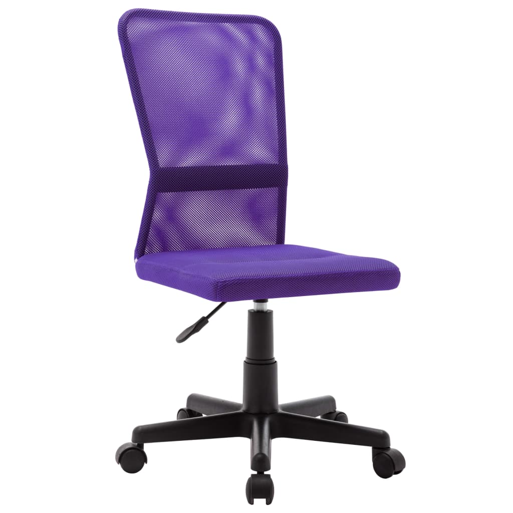 vidaXL Scaun de birou, violet, 44x52x100 cm, țesătură plasă vidaXL Scaun de birou, violet, 44x52x100 cm, țesătură plasă