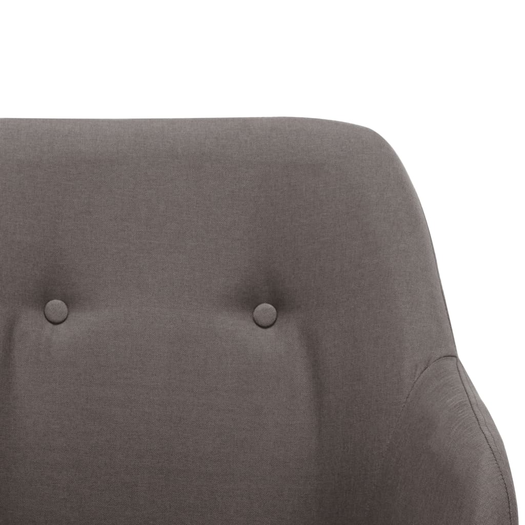 vidaXL Scaun balansoar, gri deschis, material textil vidaXL Scaun balansoar, gri deschis, material textil