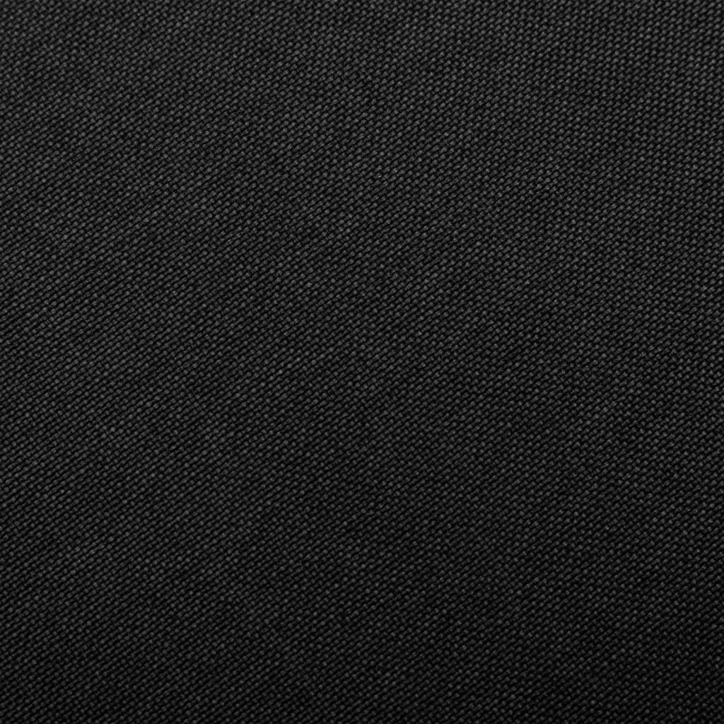 vidaXL Scaun balansoar, negru, material textil vidaXL Scaun balansoar, negru, material textil