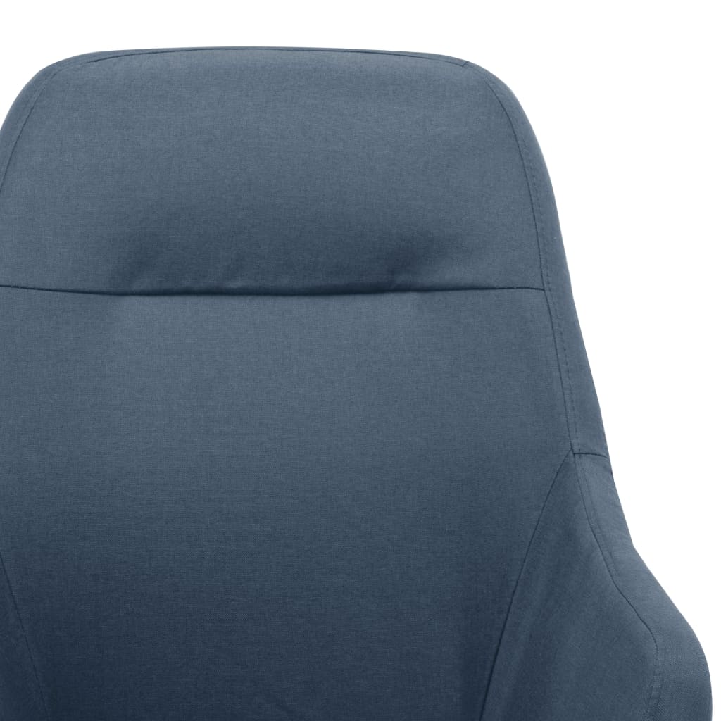 vidaXL Scaun balansoar, albastru, material textil vidaXL Scaun balansoar, albastru, material textil