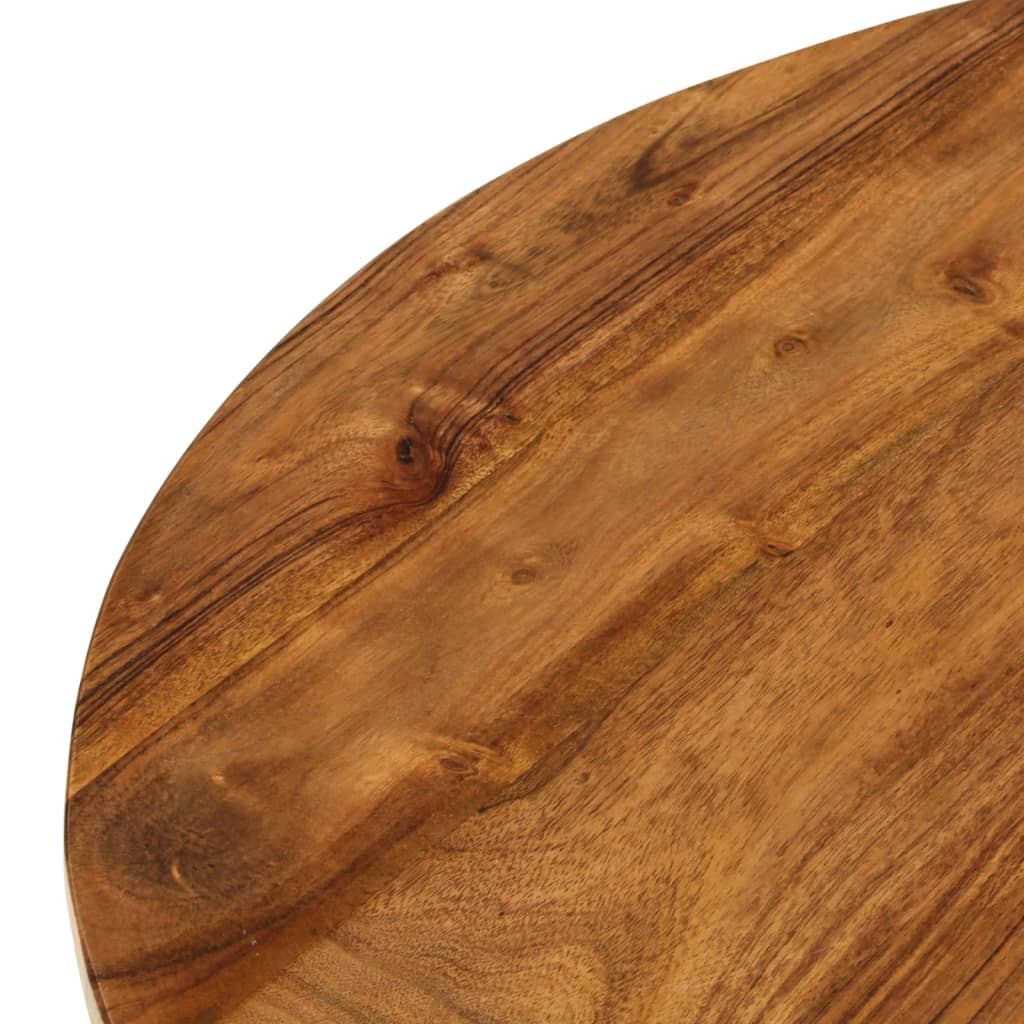 vidaXL Măsuță de cafea, 65 x 65 x 32 cm, lemn masiv de acacia vidaXL Măsuță de cafea, 65 x 65 x 32 cm, lemn masiv de acacia
